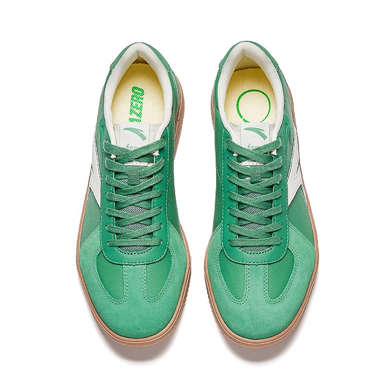 Anta Trainingsschuhe Klassisch Bequem Rutschfest Langlebig Low-Top Skateschuhe Herren Sneaker Grün 912518009-7