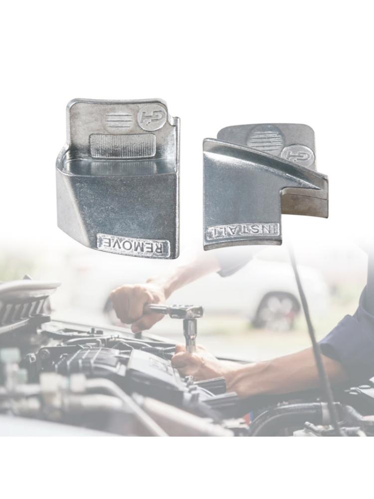 Dezasamblator de curele Automobile Set de instrumente pentru instalarea și îndepărtarea curelei de distribuție Instalați și îndepărtați cu ușurință curele elastice, pachet de 2