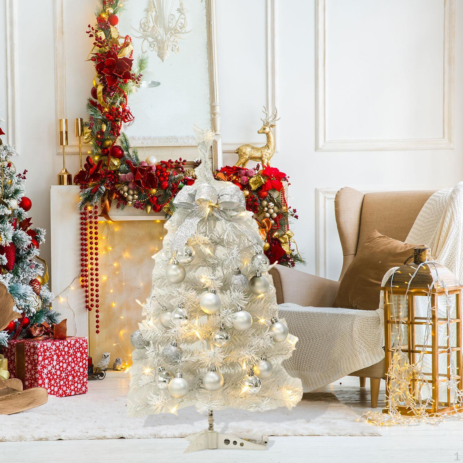 

Светодиодная подсветка настольной искусственной елки Мини-украшение 45 cm