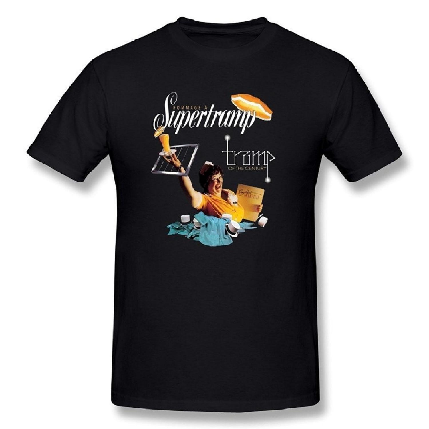 WunoD Men s Supertramp T-shirt Size S XXXXXL разноцветный