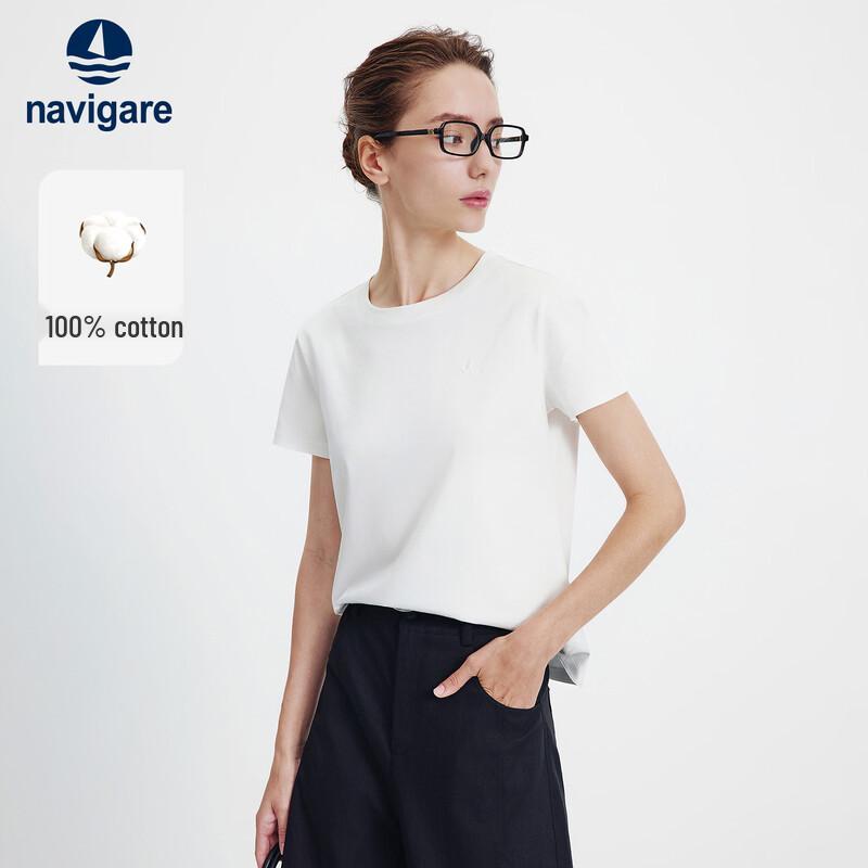 

Navigare Women s Cotton Short Sleeve T-Shirt L