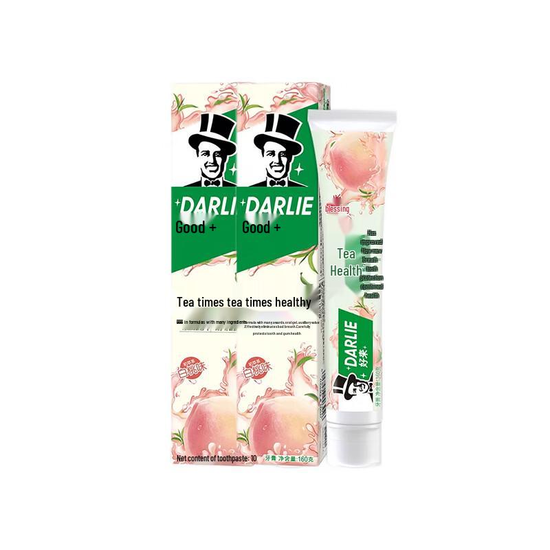 Hawley Cha Bei Jian White Peach Toothpaste 160g x 2
