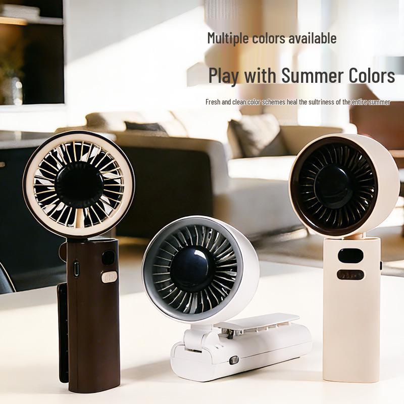 

High-Speed Portable USB Mini Handheld Fan – Ideal for Outdoor, Desktop, or Student Use Factory/Wholesale/Foreign Trade/Cross-border