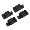 4PCS Front Rear Strikers Door Lock Striker Door Lock Rubber Fixing Parts For Mercedes W123 W126 240D 280E 300D-A91R
