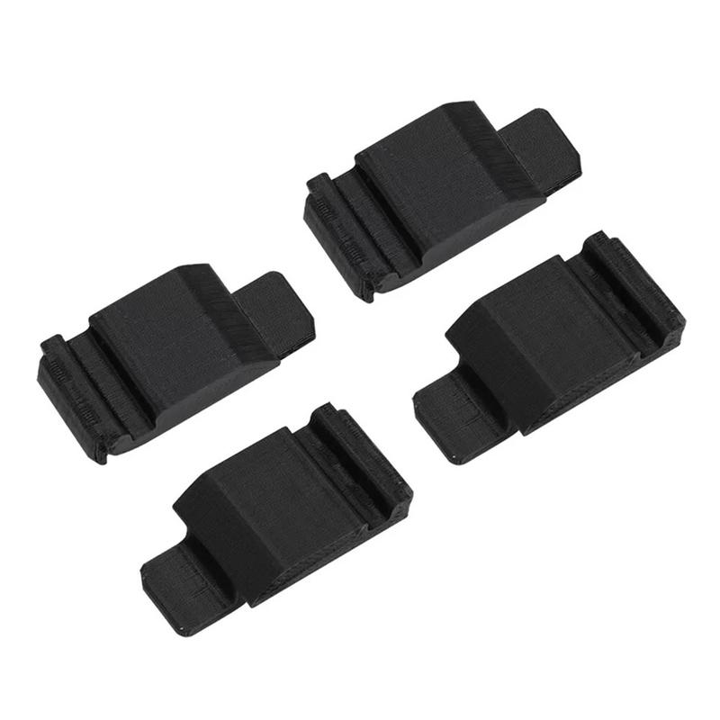 4PCS Front Rear Strikers Door Lock Striker Door Lock Rubber Fixing Parts For Mercedes W123 W126 240D 280E 300D-A91R