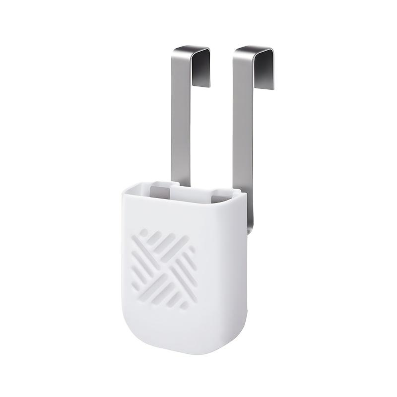 

1/2 Pcs Hanging Toilet Tank Cleaner Holder With Stainless Steel Hook Storage Hollow Design Release Easy Clean Bathroom Accessory