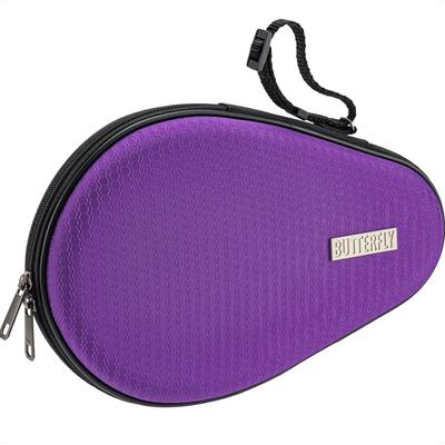 Table Tennis Racket Case Hard Full Case Purple [Butterfly]
