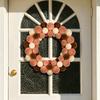 Handmade Ball Wreath Door Hanging Decoration Christmas Wreath For Wall Or Front Door Display Indoor and Outdoor Decoration