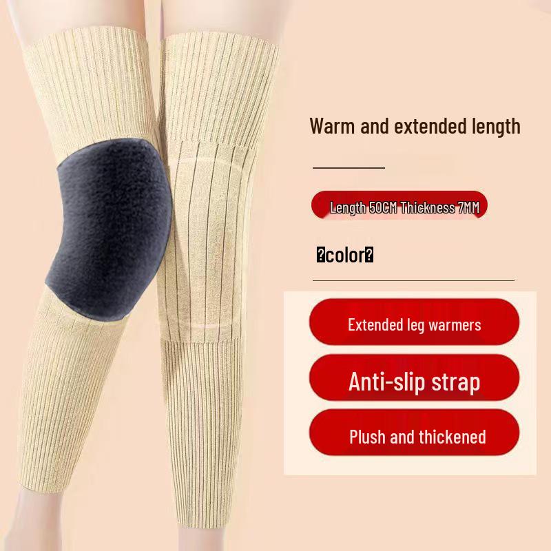 Thickened Autumn & Winter Knee Pads: Warm, Comfortable Joint Protection for Cycling