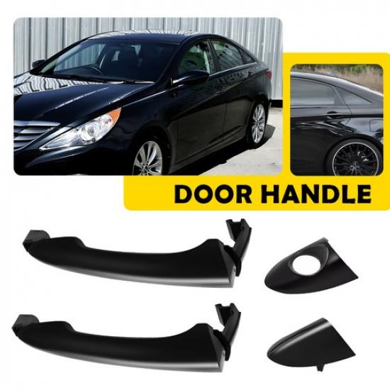 Outer Handle Door Exterior Set For Hyundai Sonata Front+Rear 2011-2015 2X Left