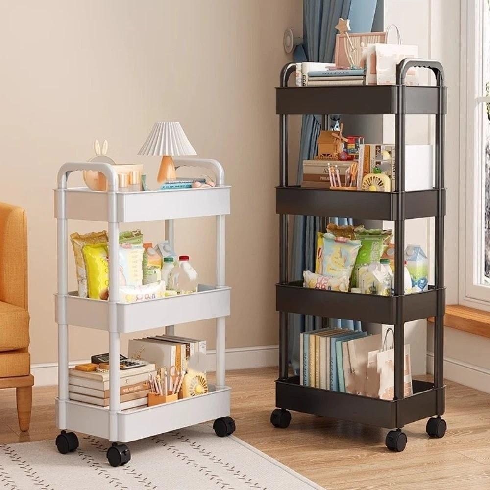 Convenient Snack Storage Rack Home Organize Removable Multi Layer Storage Rack Large Capacity Plastic