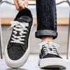 Fashion Summer New Lightweight Breathable Canvas Shoes for Boys Soft Soled Casual  Low Top Flat Bottom Simple Comfortable Men's Shoes