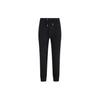 EA7 Solid Drawstring Mid-Rise Knitted Sports Pants Women Bottoms Black 6LTP67-TJGEZ-1200