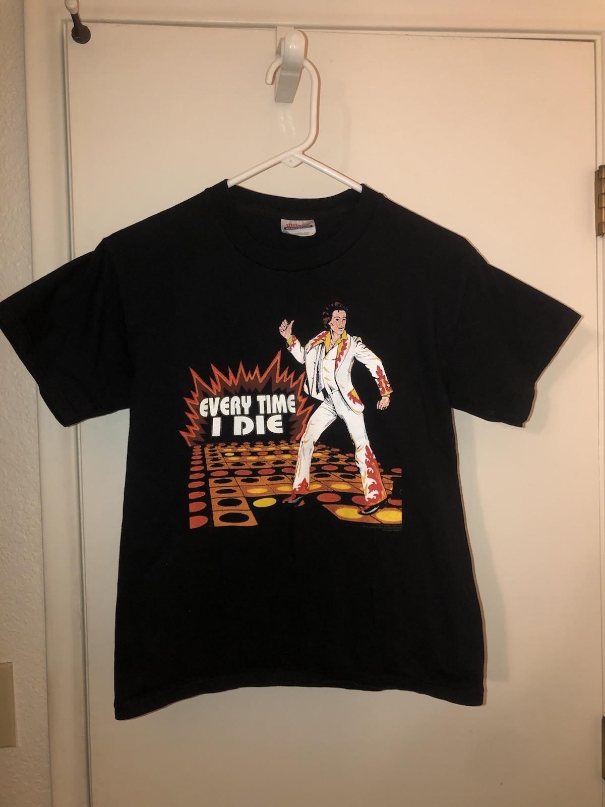 VTG 2005 Every Time I Die Disco Sz XS Band Metalcore Hardcore Y2K RARE Unisex T-Shirt XXXL
