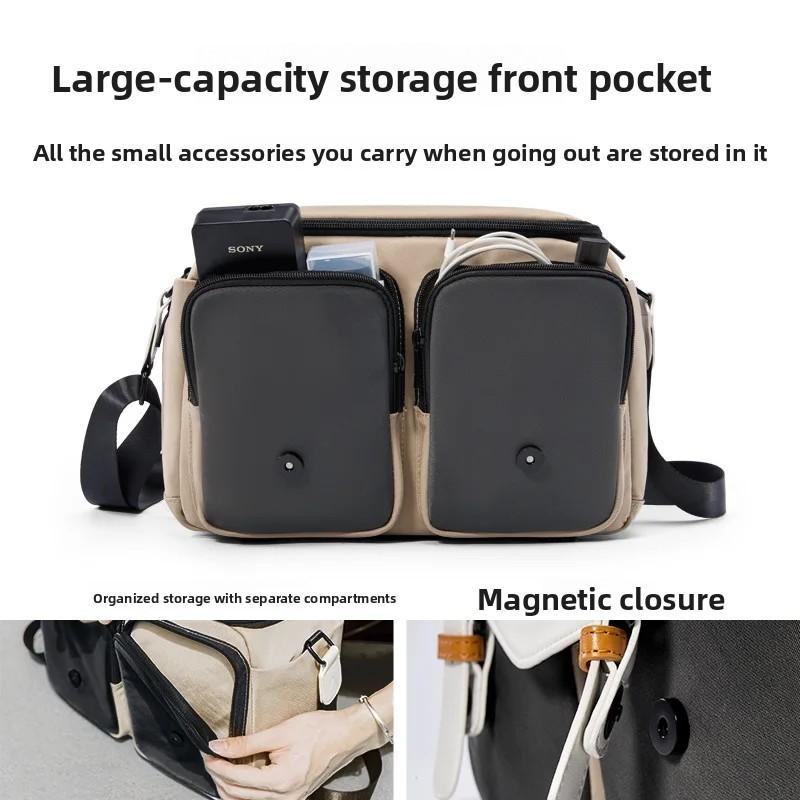 Shoulder Camera Bag Multi-Functional Casual And Lightweight Storage Bag Waterproof And Burden-Reducing Camera Bag