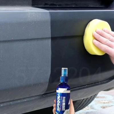 Plastový renovátor na auto Zpět do černé Lesklý Čisticí prostředky na auta Leštidlo a opravná vrstva Renovátor pro auta Detailní čištění