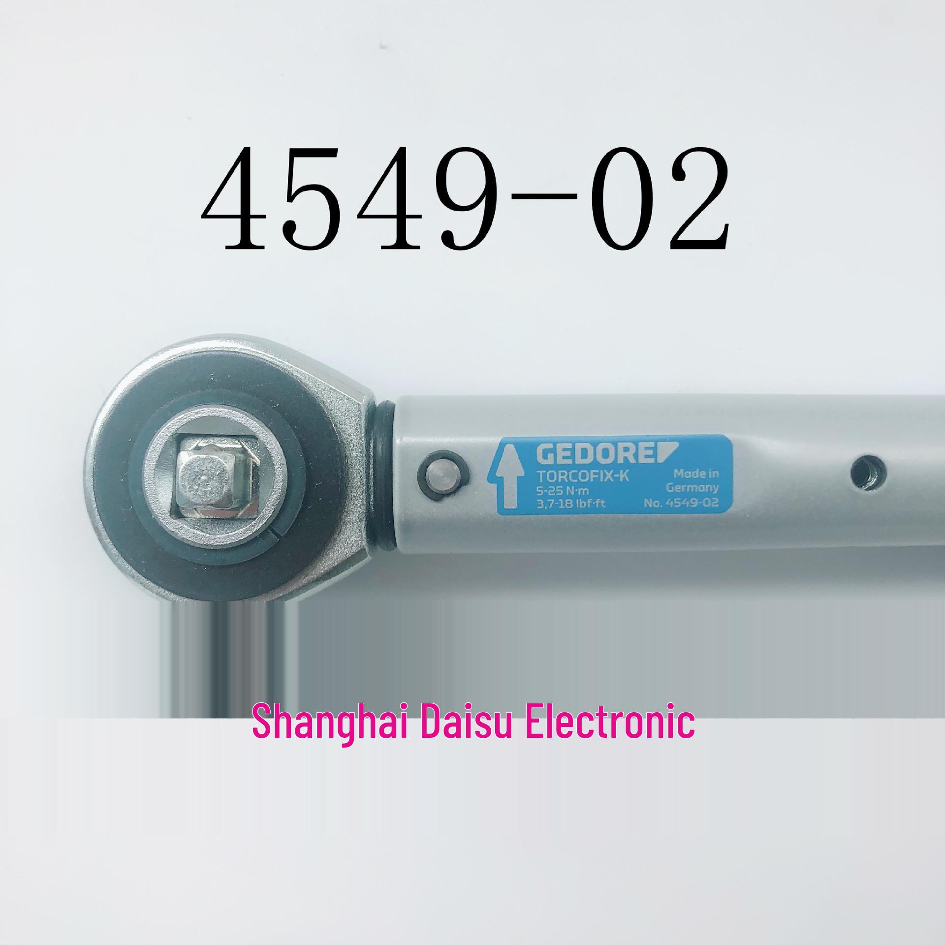 GEDORE Torque Wrench 5-25N.m (Model 4549-02) 1545132
