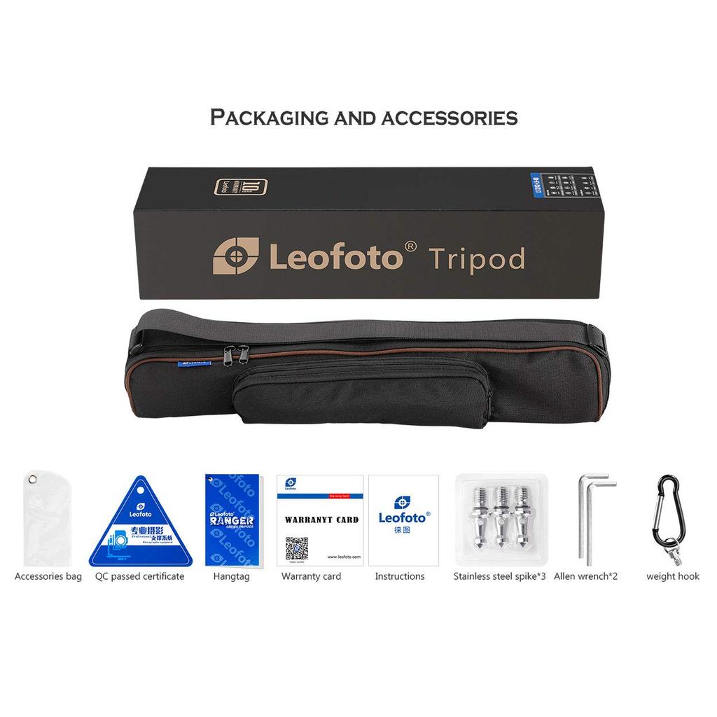 Leofoto Carbon Tripod Official Domestic Import LS-364C 4-section /