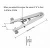 V-shaped Steel Watch Repair Tool, Practical Spring Bar Link Pins Remover for Watch Strap Disassembly and Replacement Work