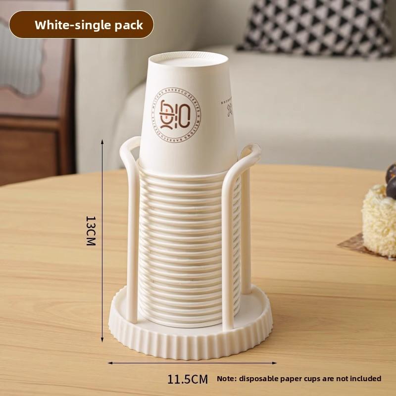 Disposable Cup Holder, Water Dispenser, Paper Cup, Water Cup Storage Rack, Milk Tea, Coffee Shop Bar Counter, Home Kitchen Cup Dispenser
