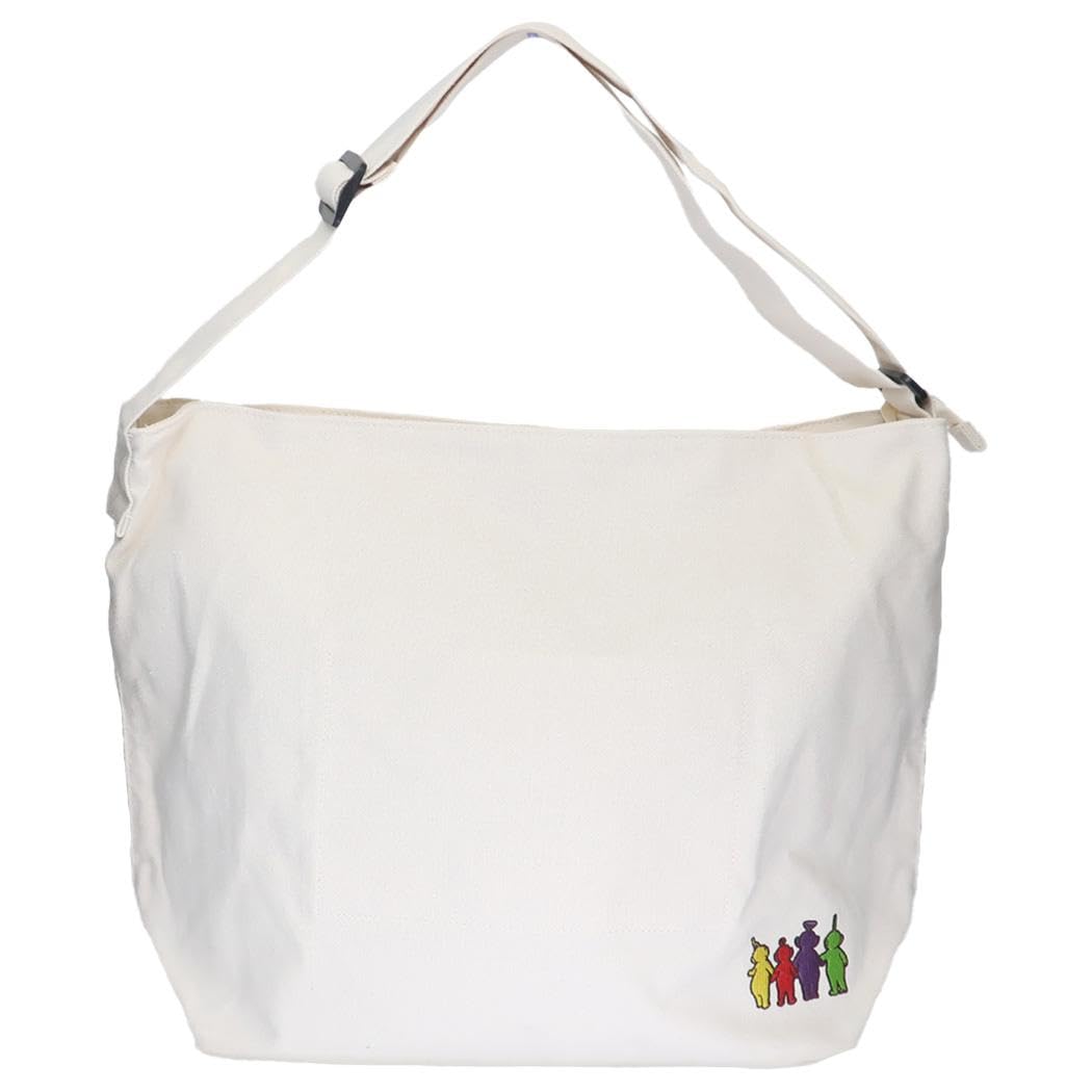 

Small Planet Teletubbies Canvas Bag Back View Embroidery