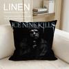 Music Ice Nine Kills Cushion Cover Pillowcase Set Pcs x x Breathable Washable Sofa Cushion Cover