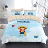 Japanese anime Lufy Quilt Duvet Pilowcase 3D Printed O-ONE PIECE Beding Set Soft Duvet Cover for Children plus Young Boys Tenagers