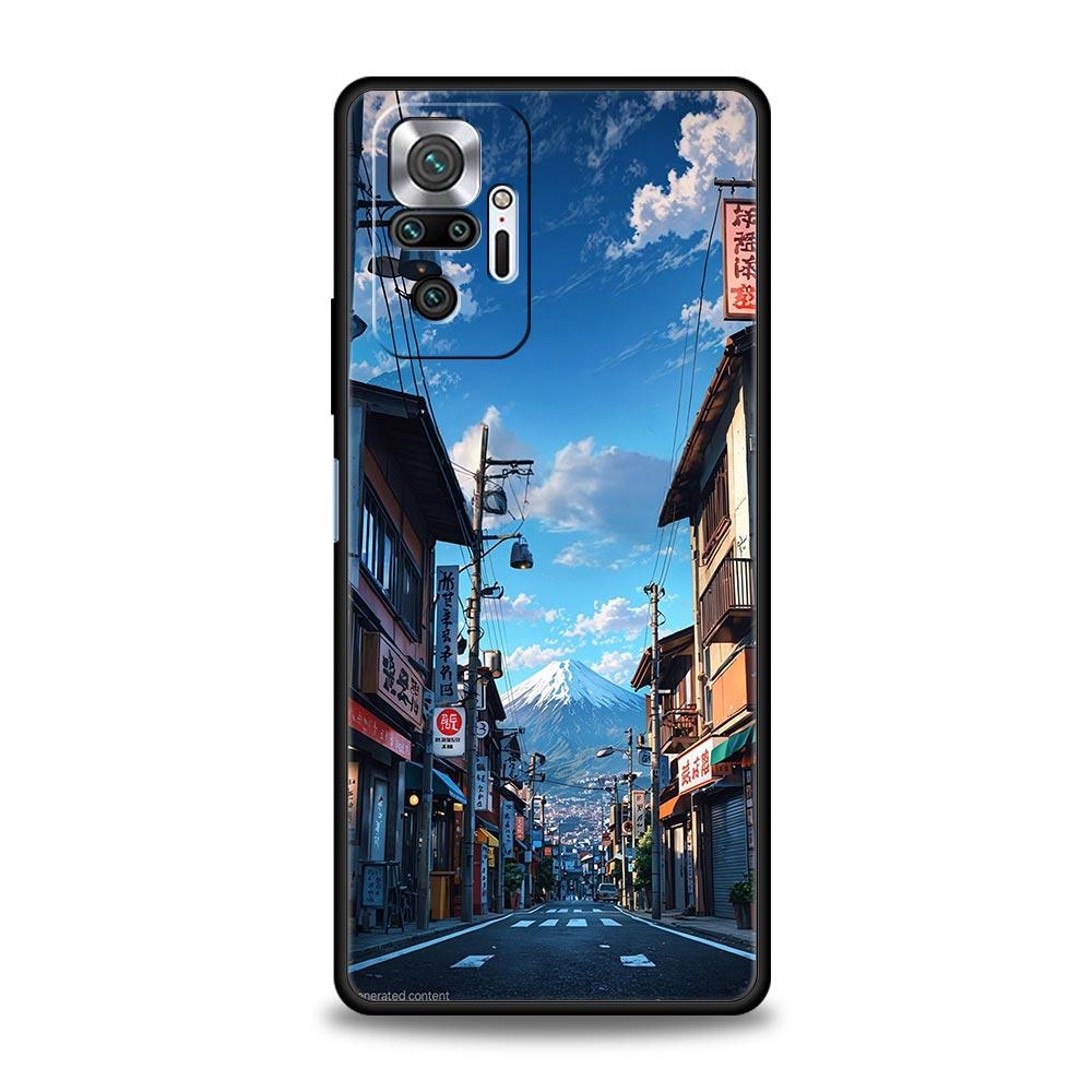 Landscape Japan Series Scenery Phone Case For Xiaomi Redmi Note 14 13 12 Pro Plus 5G 9S 9 10 11 4G 14C 13C 12C 10C 9C 9A Cover