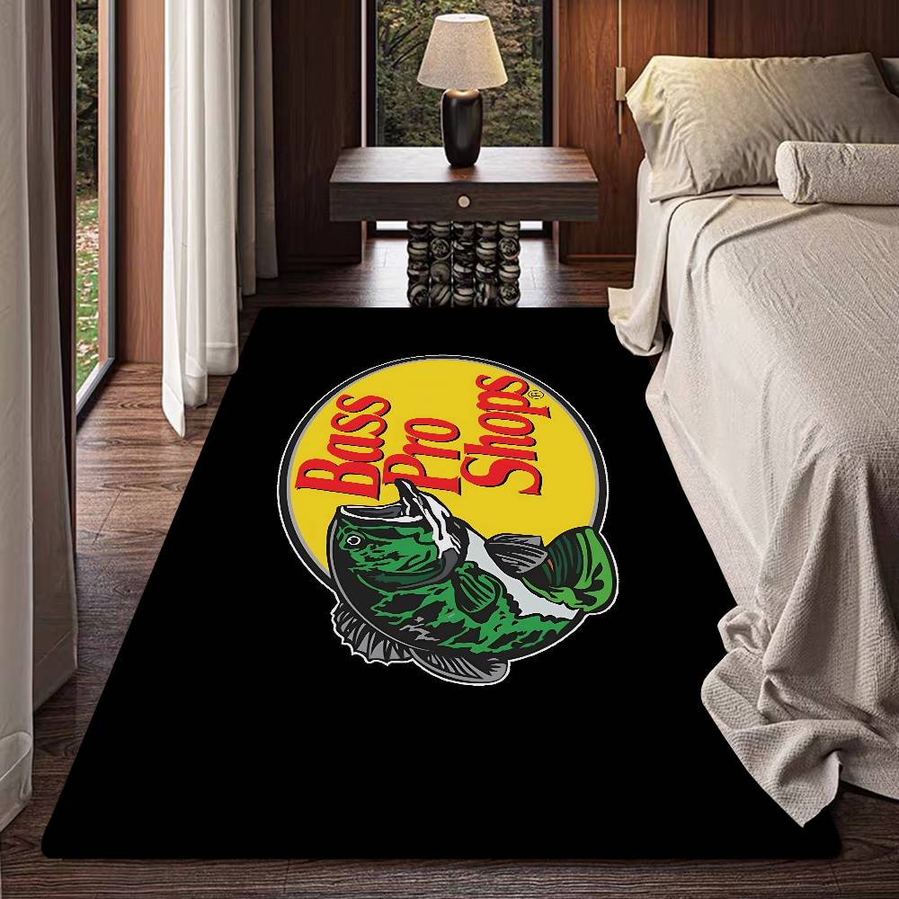Fishing Brand Bass-Pro-Shops Floor Carpet Nordic Style Home Doormat Bathroom-Toilet Mats Bedroom Hotel Decor Mat