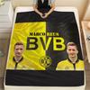 Marco Reus, Coperta di Flanella con Fantasia, Alta Qualità, Confortevole per Tutte le Stagioni, Decorazione per la Casa, Calore e Comfort, Perfetta per Regali.