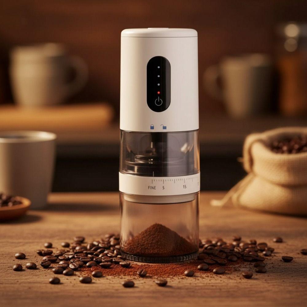 Rechargeable Coffee Bean Grinding Machine Ceramic Grinding Core Coffee Bean Mill  Outdoor
