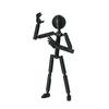 Movable 3D Printed Mannequin 3D Printing Stickman Assembled Robot  Parent-children