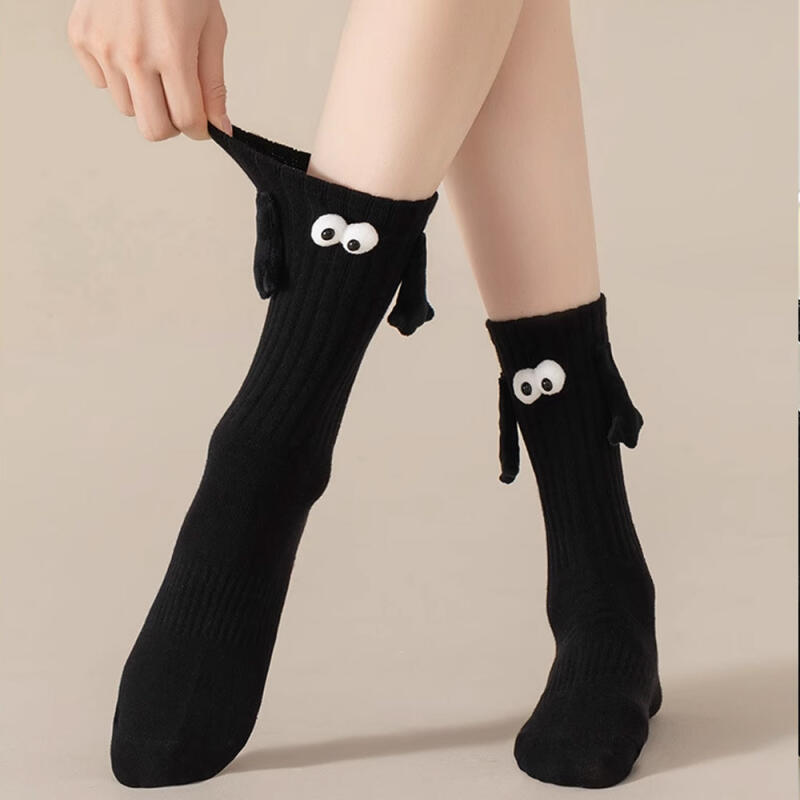 One Hand Holding Socks Magnet Couple Friendship Socks