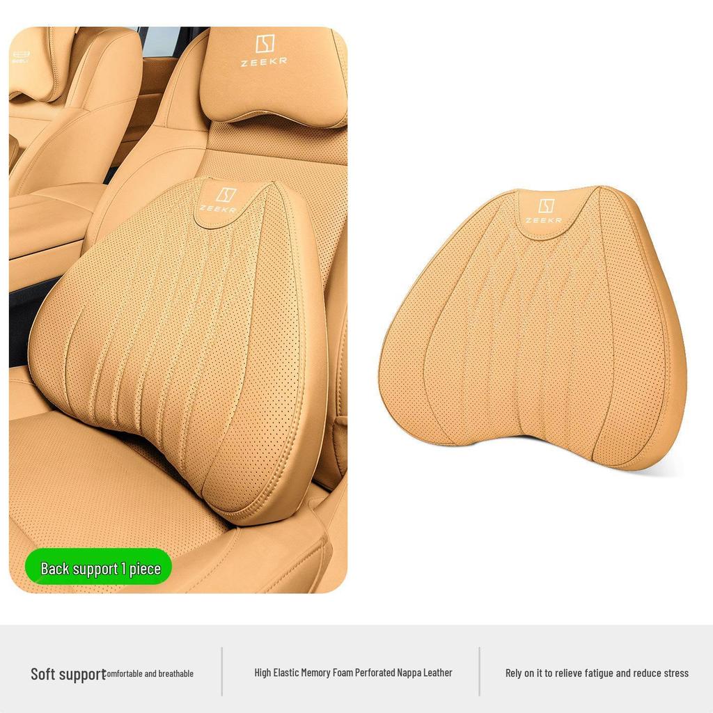 Zeekr 001/009/007 Car Headrest Neck & Lumbar Support Pillow Cushion