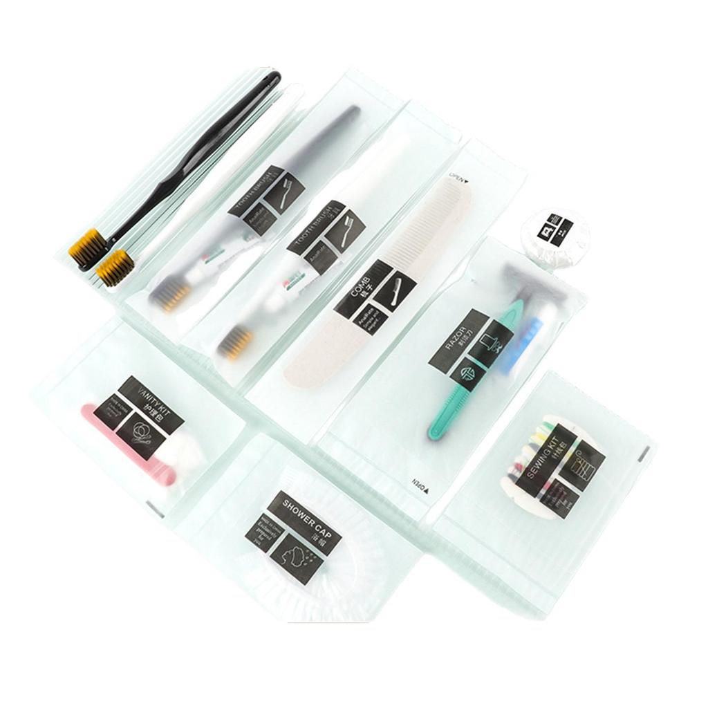 Deluxe Disposable Toiletry Set: Includes Toothbrush, Toothpaste, and Comb for Hotel, B&B, or Guest Use