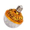 E27 Rotating Ball Light Bulb PC 6W LED RGB Party Lamp Bulb with 8.2ft Plug Wire for KTV Bar