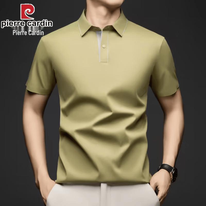 Pierre Cardin Men s Short Sleeve Ice Silk Polo Shirt 58