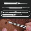 2pcs Leather Hand Tool Set - Advanced Simulated Leather sewing,U-shaped Groove Cutter,edge Beveling Machine and Forming Tools