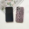 For Apple iPhone 7 To iPhone 16E 16 Pro Max Lady Leopard Print Fashion Half Pack PU Leather Phone Case Cover