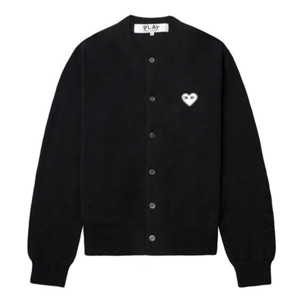 CDG Play Knitwear Unisex Crew Neck Moderate Cardigan CPXCDAXN0610O