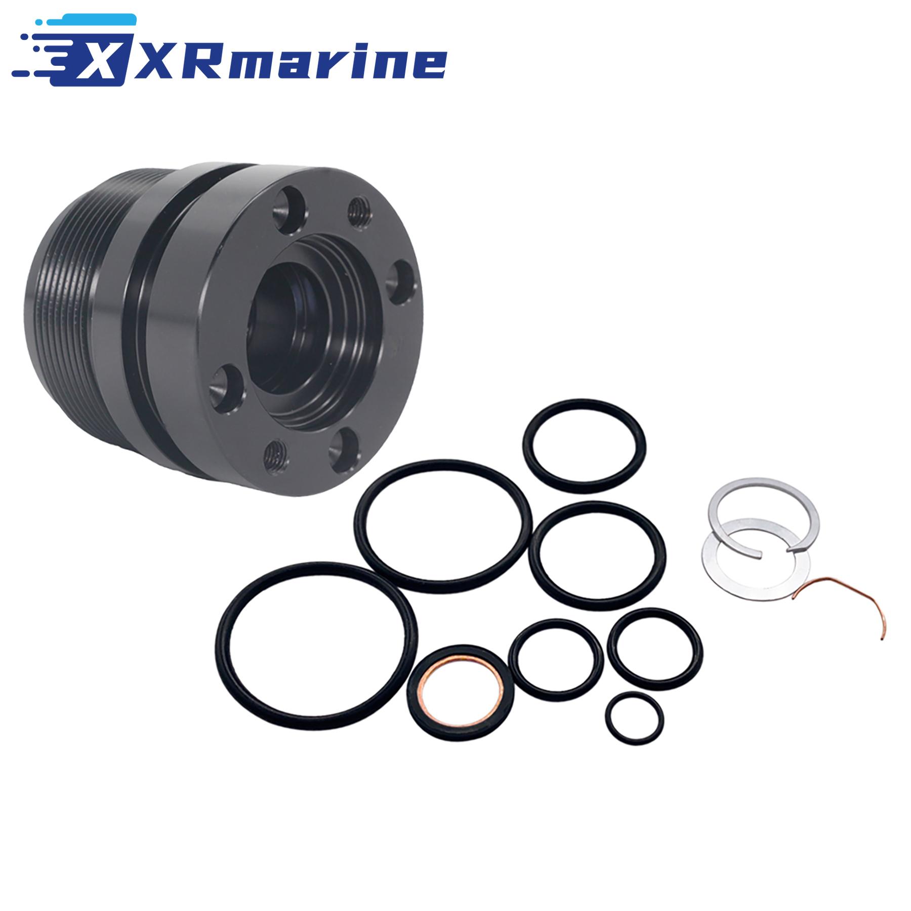 For Mercruiser R/MR/Alpha I Gen II Bravo End Cap Trim Cylinder w/ seals 806191T 25-87400A2 25-87400A2