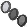 JUNESTAR CPL ND8 ND16 Lens Filter Polarizer 3 in 1 Set for OSMO ACTION Motion Camera