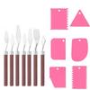 5-Piece Stainless Steel Palette Knife Set for Gouache and Oil Painting