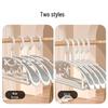 Non-Slip Rubber-Coated Clothes Hangers with Shoulder Protection
