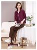 Middle-aged Women's Casual Sportswear: Fashionable Two-Piece Spring/Autumn Sweatshirt Set