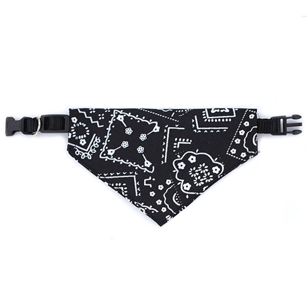 Dog Bandanas Bibs Large Pet Scarf Adjustable Pet Cotton Plaid Washable Bow Tie Collar Cat Dog Scarf Big Dog Accessories Kerchief