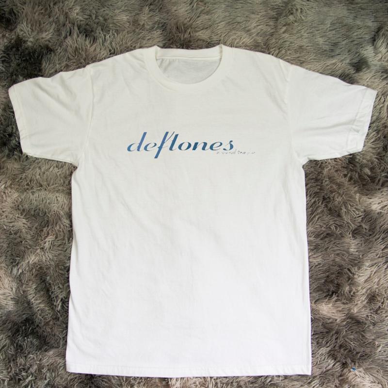 Nueva Camiseta Blanca Unisex Deftones Around The Fur Título Talla S5xl