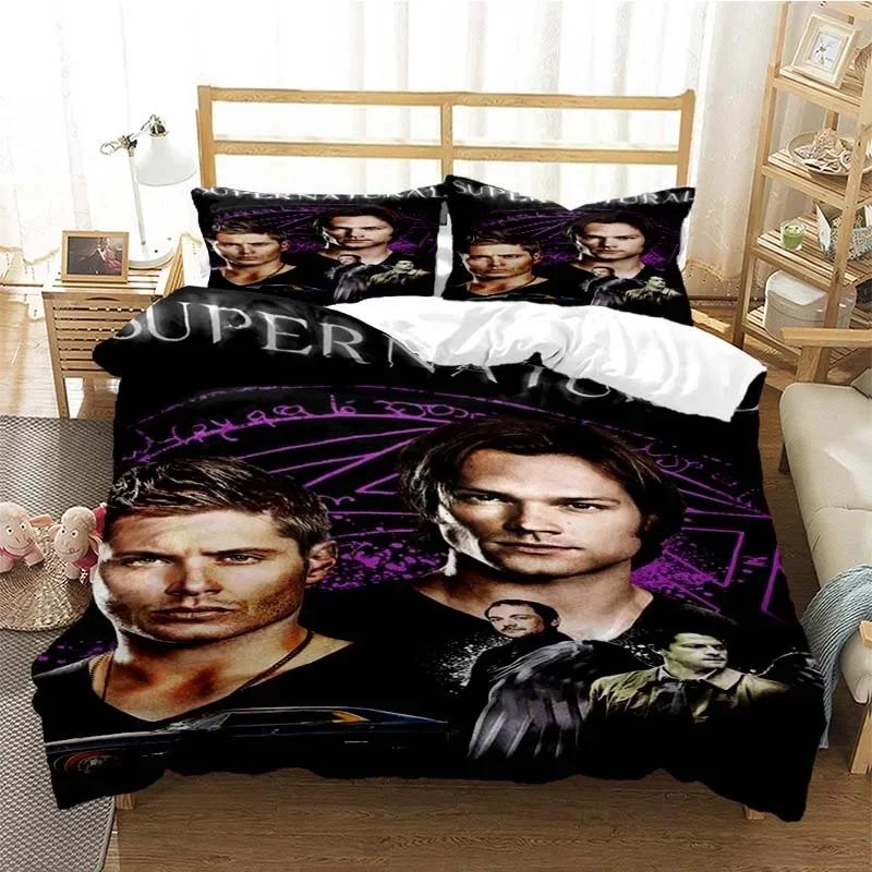 Supernatural 3D Printed Duvet Cover Set Twin Full Queen King Size Bedding Set Bed Linens Bedclothes Comforter Bedding Sets