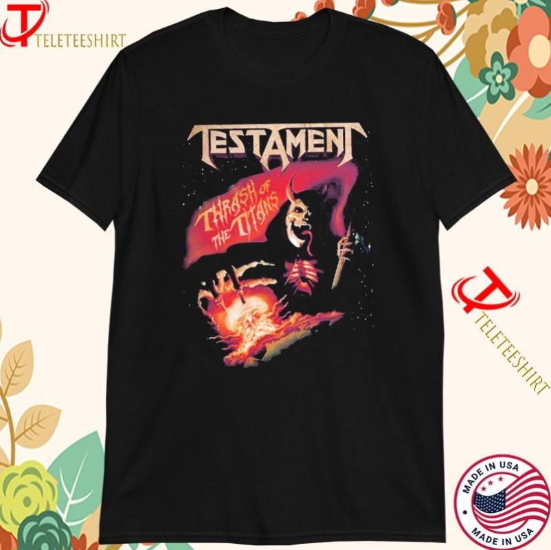 

Testament Thrash Of The Titans North America 2026 Tour Dates TShirts Unisex T-Shirt M