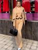 2025 Summer Three-Piece Suit: European & American Style Slimming High-Waist Blazer and Pants Set